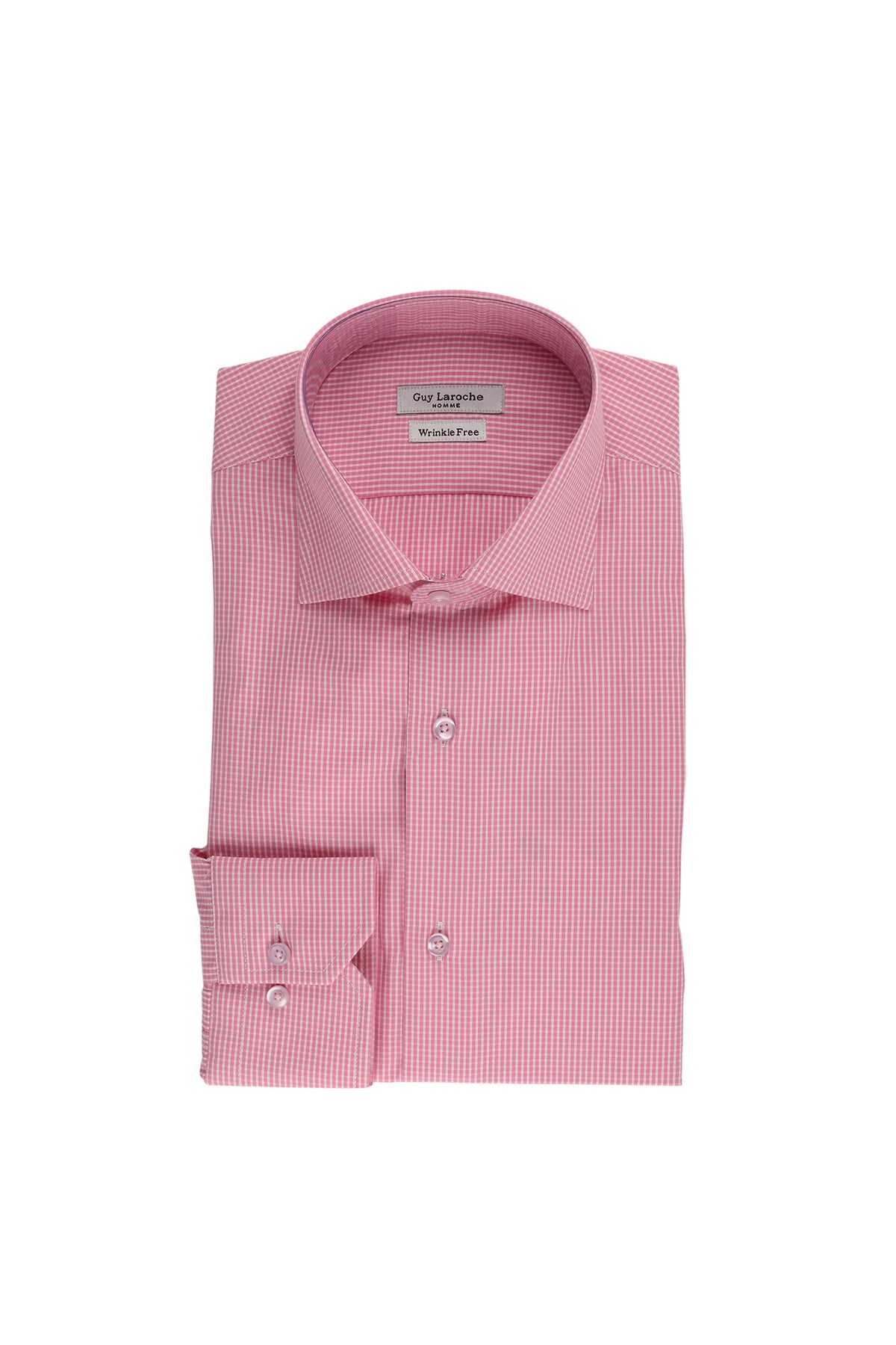 Guy Laroche Rose Mini Check Shirt
