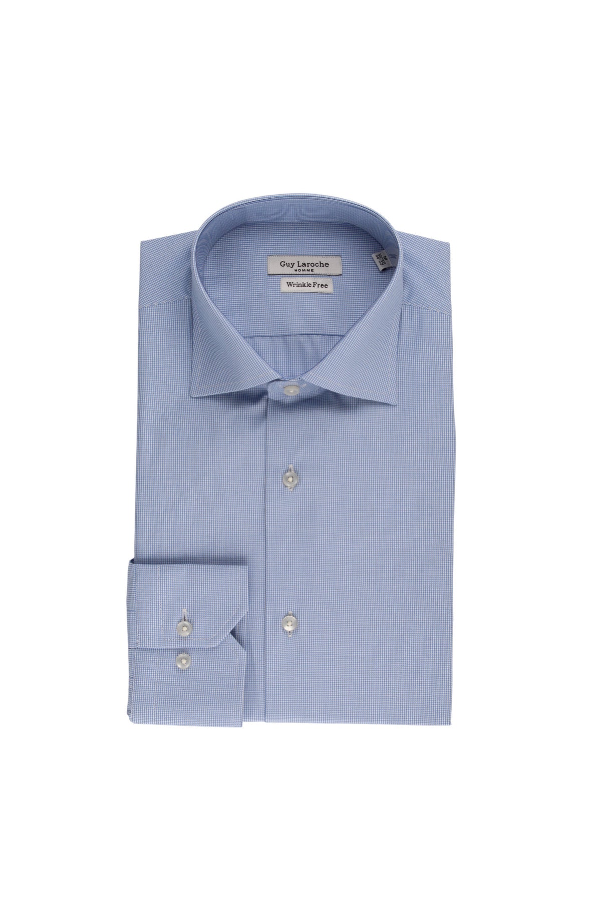 Guy Laroche Azure Micro Check Shirt