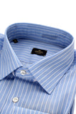 Alessandro Gherardi Luxury Azzurro Stripe Shirt