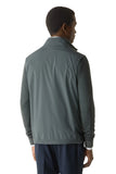 Green technical poplin gilet