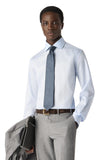 Light blue cotton twill shirt