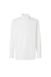 White cotton twill shirt