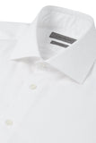 White cotton twill shirt