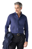Blue pure linen shirt