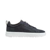 Blue nabuk trainers