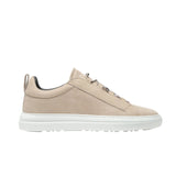 Beige nabuk trainers
