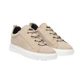 Beige nabuk trainers