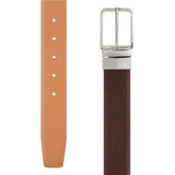 Dark brown leather belt