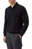 WOOL POLYESTER POLO SHIRT