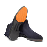 Mens blue suede Easy boot
