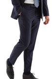 Mens Striped Slim Fit Suit