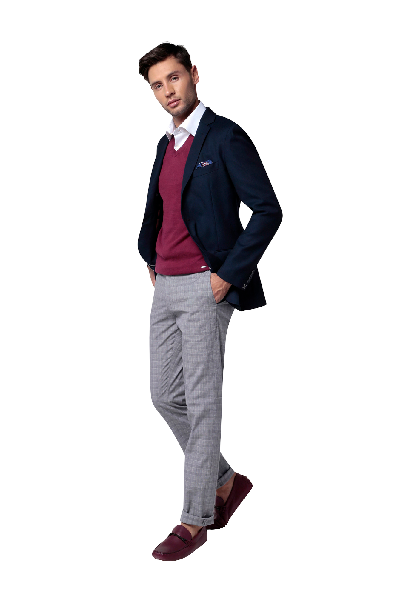 Mens Classic Slim Fit Travel Blazer