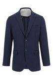 Mens Classic Slim Fit Travel Blazer