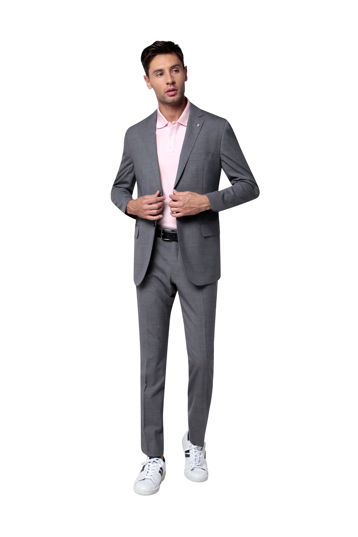 Mens Classic Slim Fit Travel Suit
