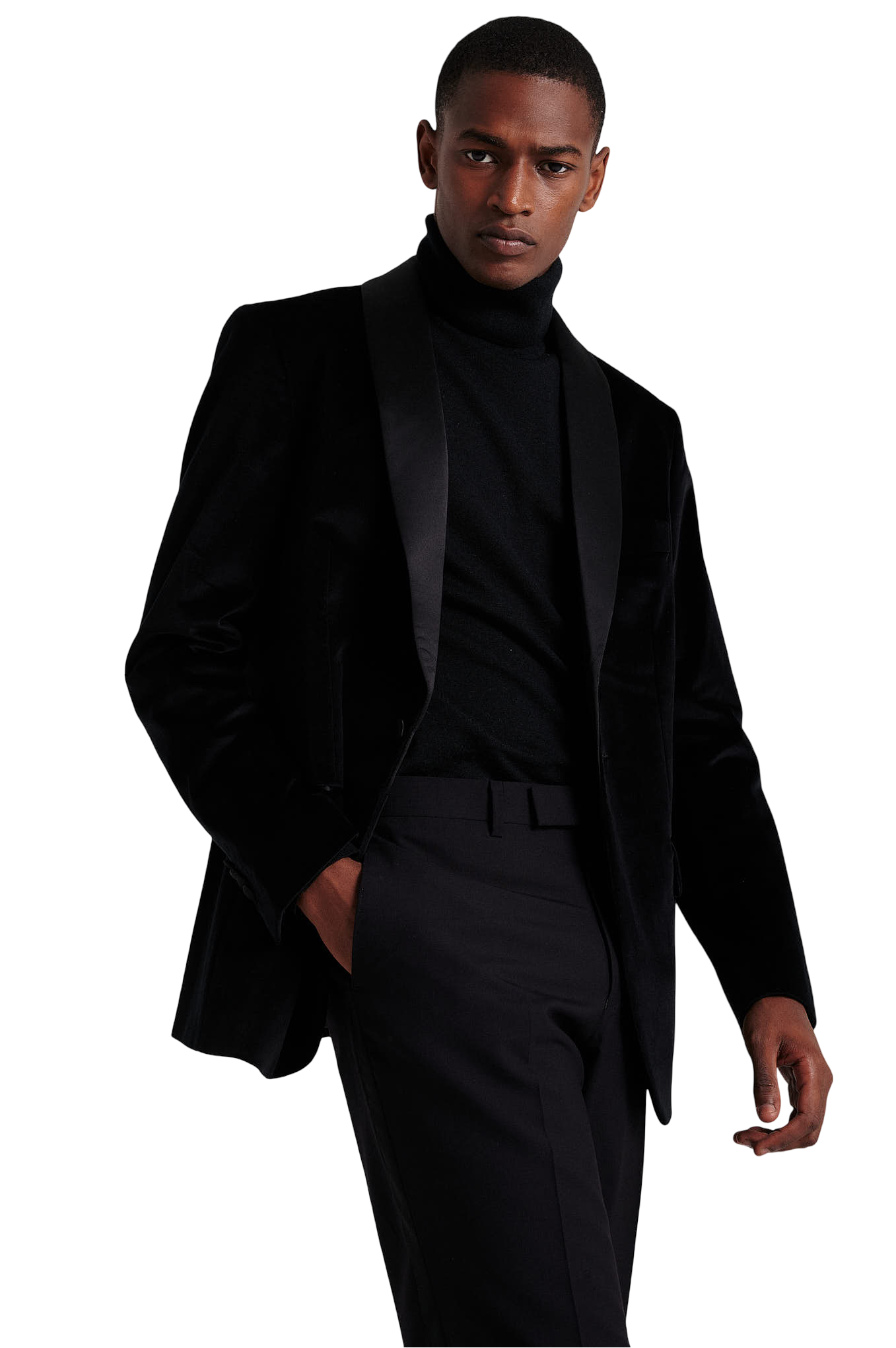 Slim fit pied poule blazer