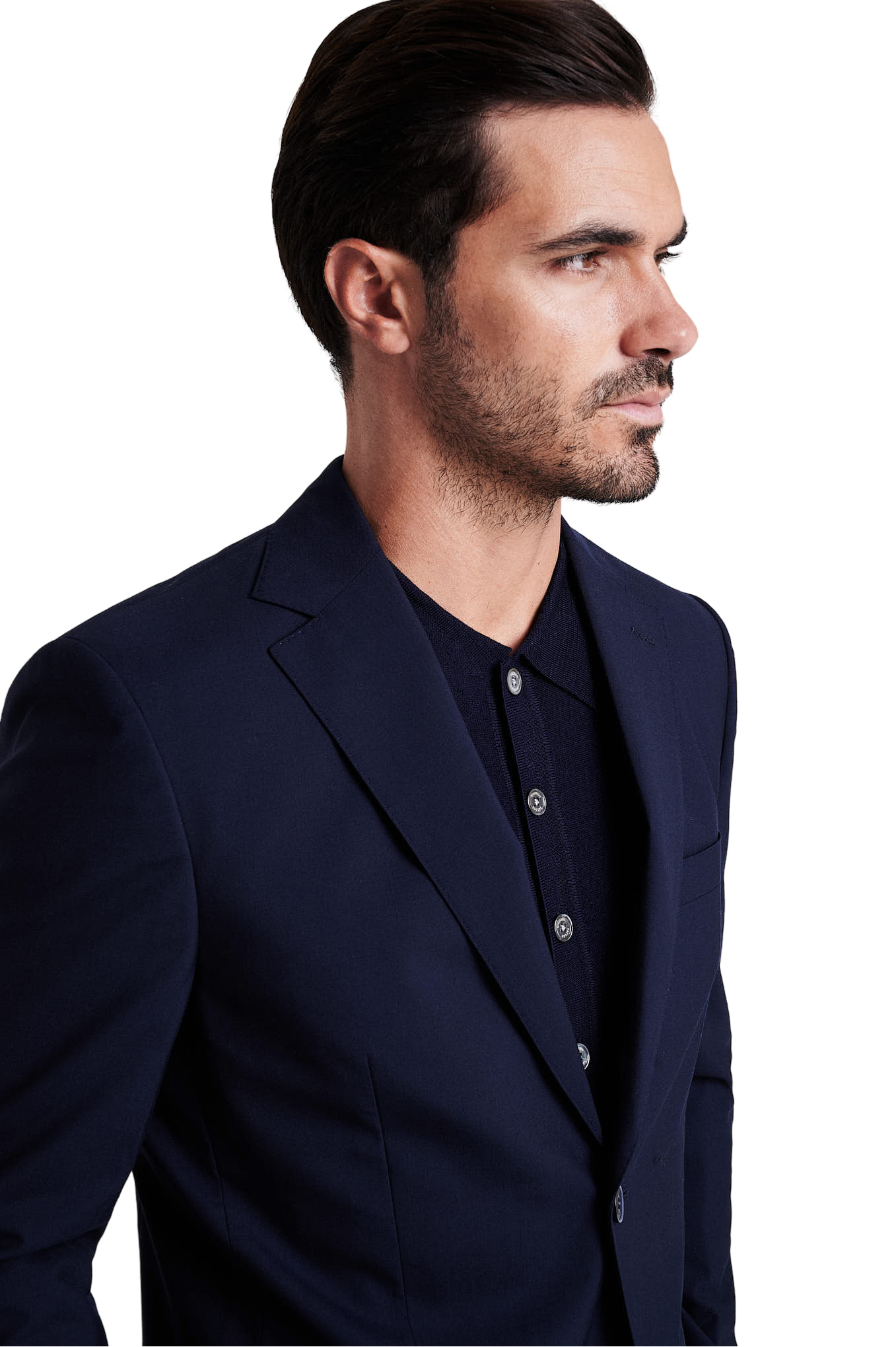 Regular fit wool suit