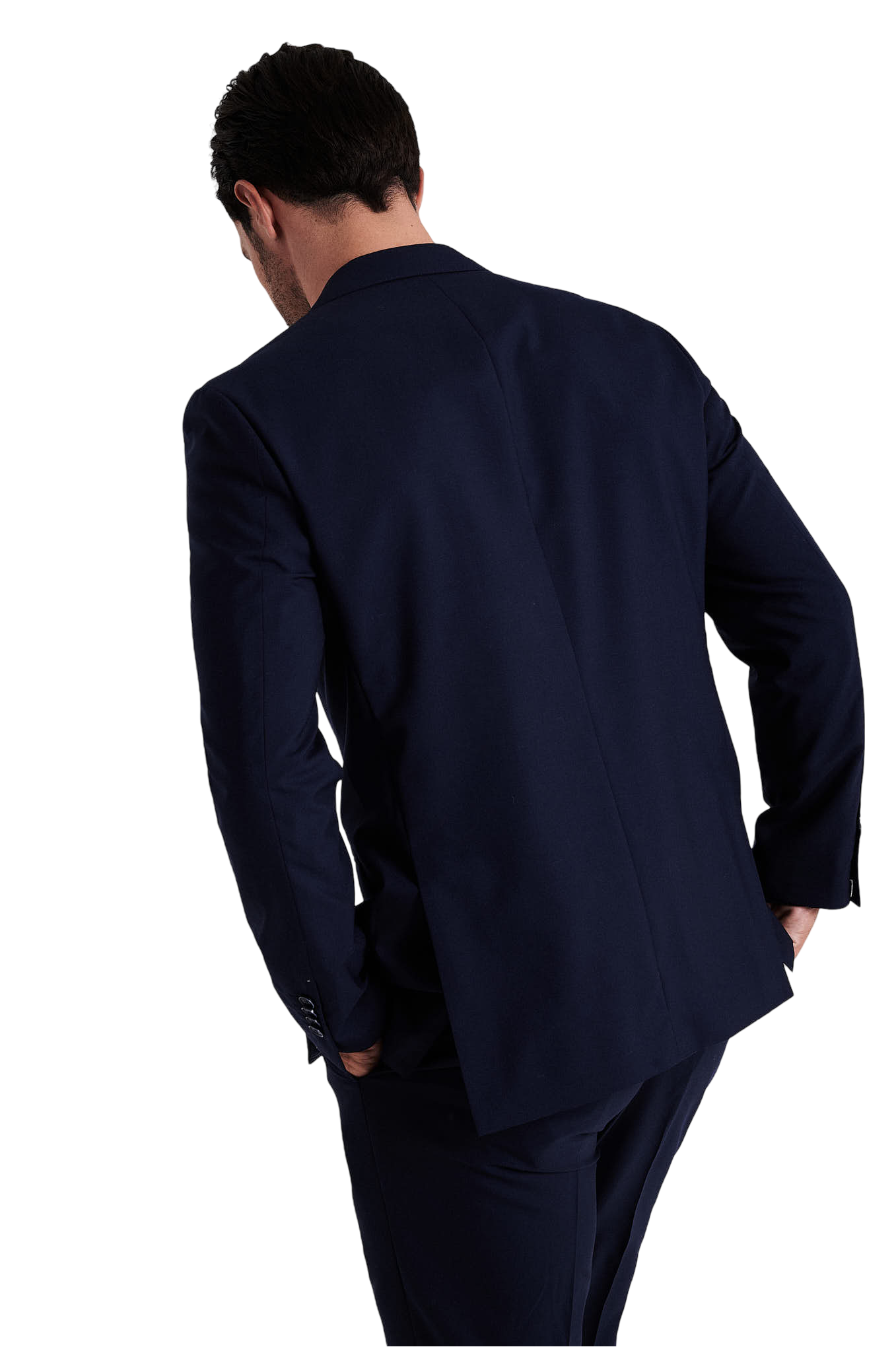 Regular fit wool suit