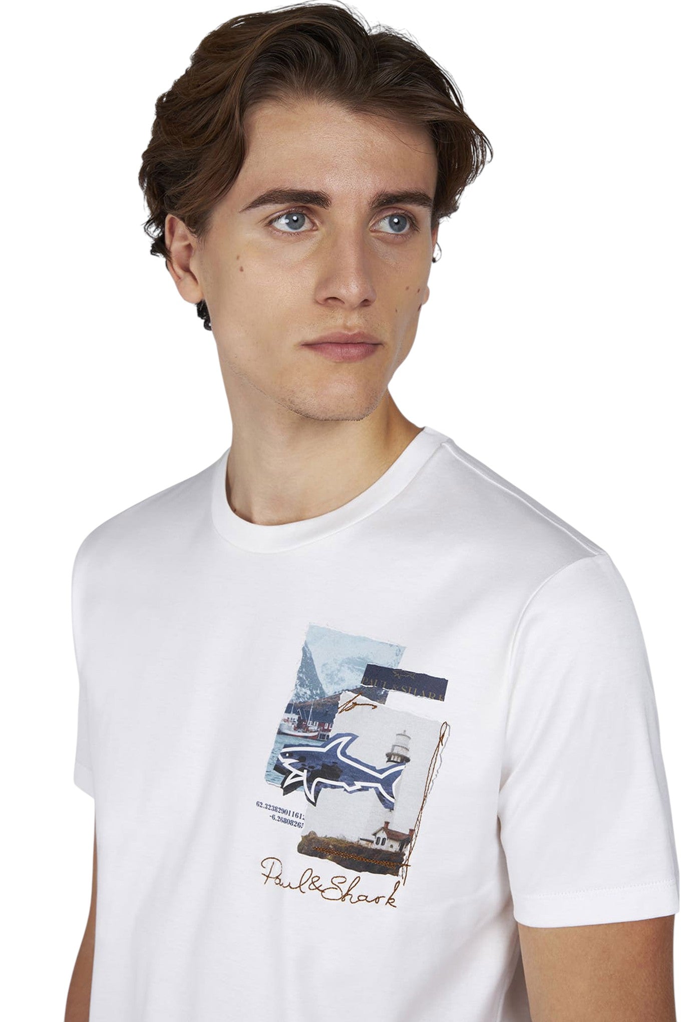 T shirt with a print