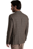 Cotton linen blazer slim fit