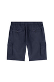 Cargo bermuda in Ultralight Poplin cotton